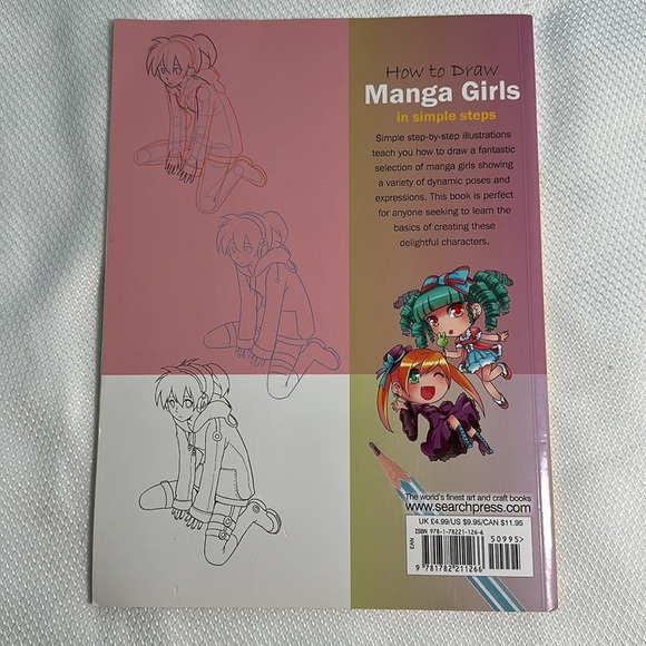 Book~How to Draw Manga Girls - Picture 2 of 6